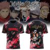 Houston Texans x Jujutsu Kaisen Cursed Clash Battle Red 2026 Hoodie.1
