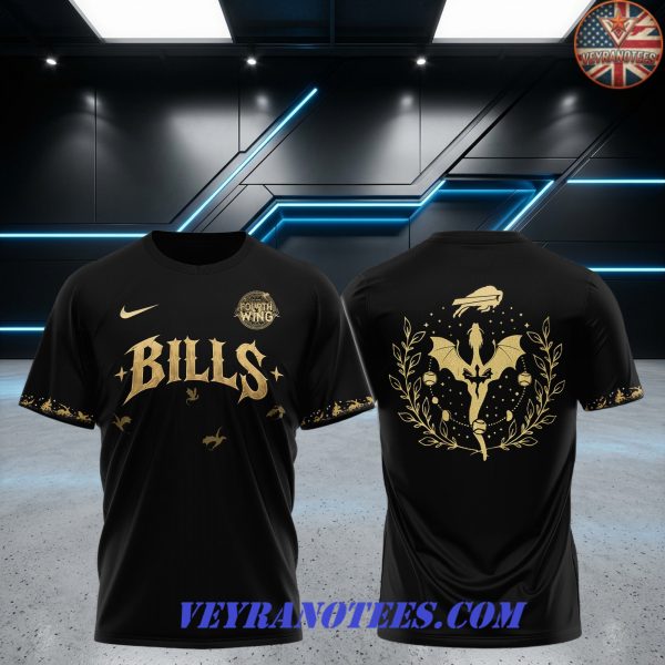 Buffalo Bills Fourth Wing Night 2026 3D T-Shirt