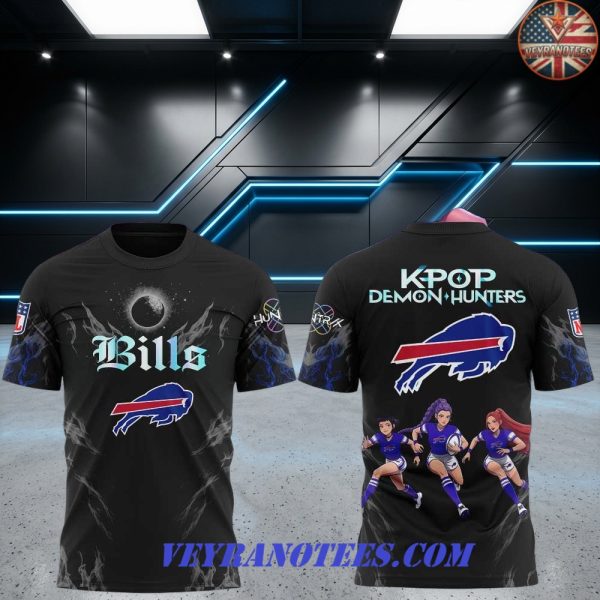 Buffalo Bills K-Pop Demon Hunters 2026 3D T-Shirt