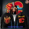 Calgary Flames x Danhausen Flameshausen Very Evil 2026 Hoodie