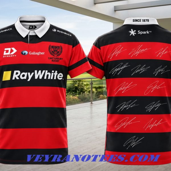 Canterbury Rugby Bunnings NPC Grand Final Signatures 2026 Polo Shirt