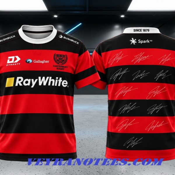 Canterbury Rugby Bunnings NPC Grand Final Signatures 2026 T-Shirt