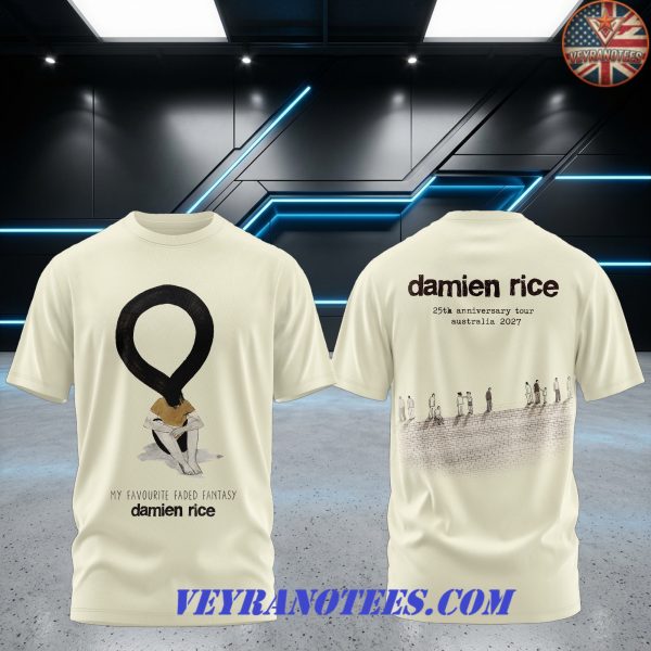 Damien Rice O 25th Anniversary Tour Australia 2027 T-Shirt