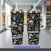 Las Vegas Raiders Christmas Holiday 2026 40oz Tumbler