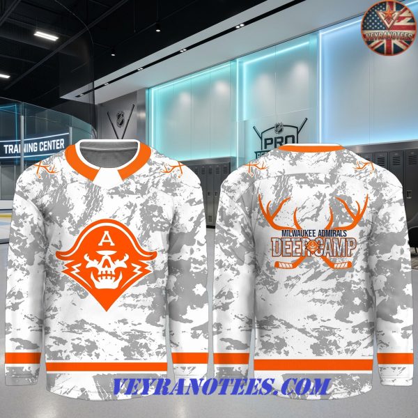 Milwaukee Admirals Deer Camp Camo Hunting 2026 Hockey Jersey