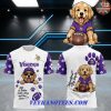 Minnesota Vikings International Dog Day 2026 3D T-Shirt