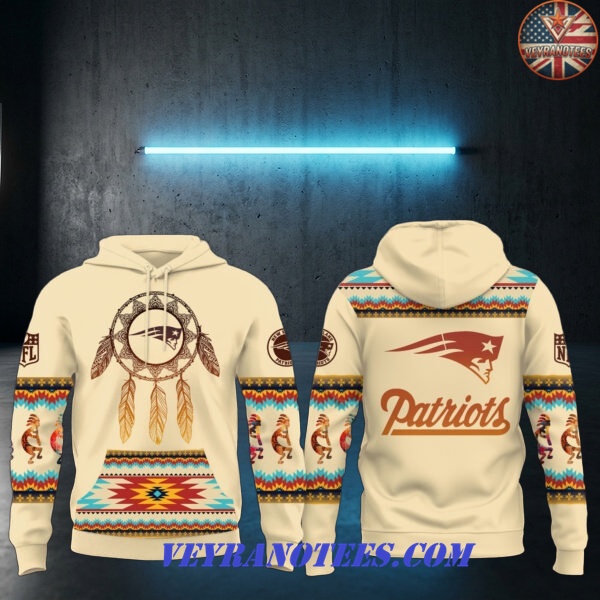 New England Patriots Native American Heritage Month Dreamcatcher 2026 Hoodie