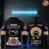 New England Patriots Native American Heritage Month Headdress Black 2026 Hoodie