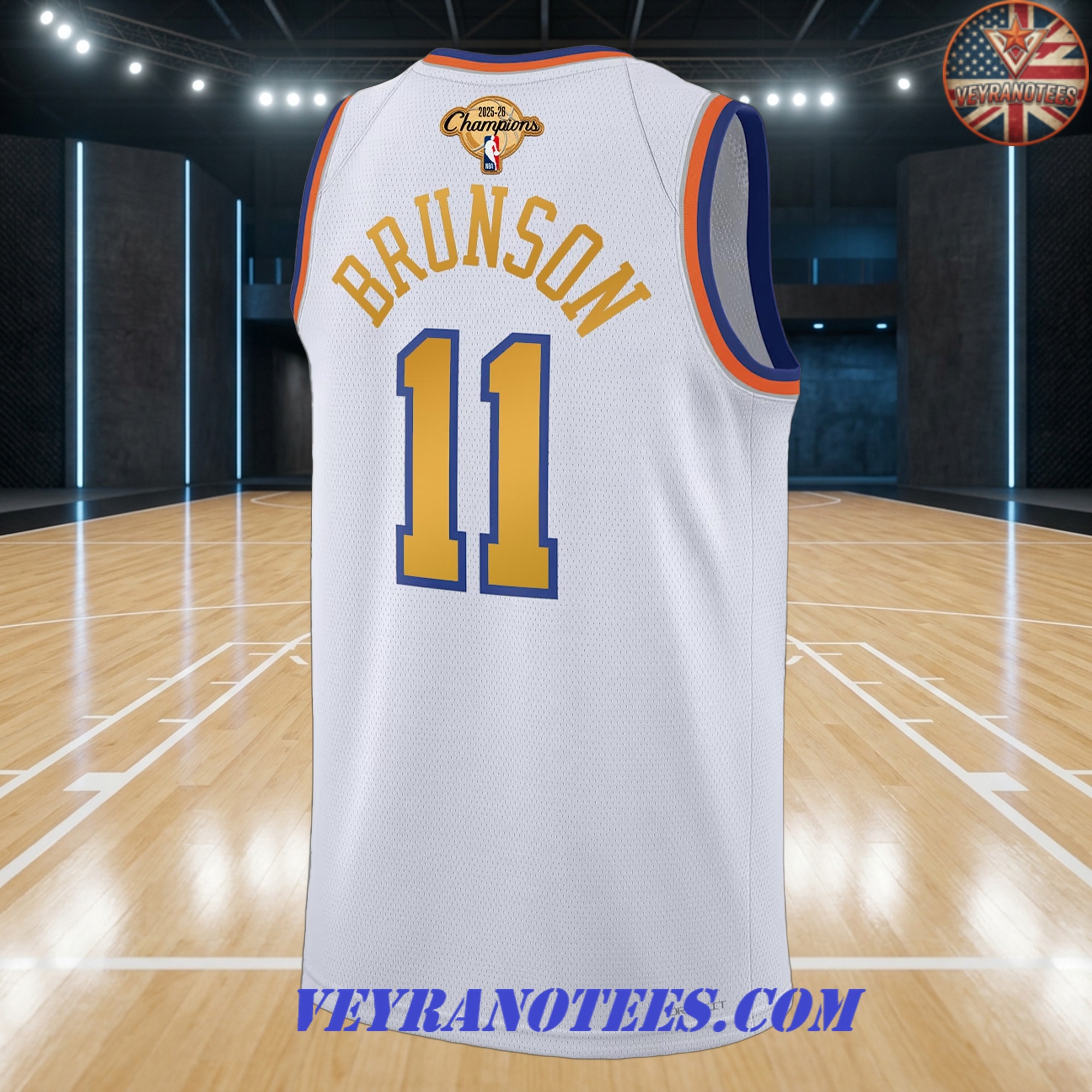New York Knicks Jalen Brunson 11 Champions 2026 Basketball Jersey New York Knicks Jalen Brunson 11 Champions 2026 Basketball Jersey
