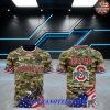 Ohio State Buckeyes Veterans Day 2026 3D T-Shirt