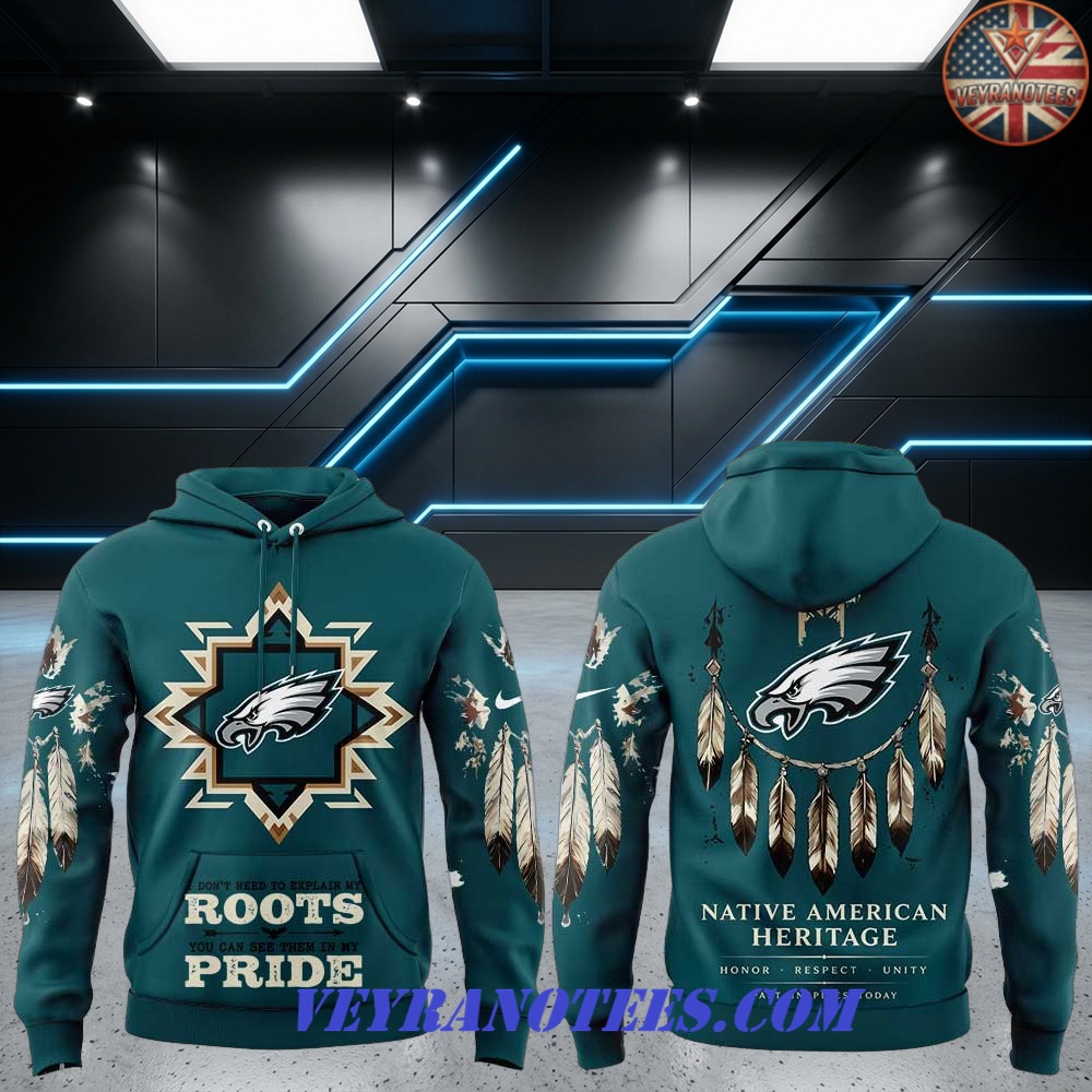 Philadelphia Eagles Native American Heritage Month 2026 3D T-Shirt Philadelphia Eagles Native American Heritage Month 2026 3D T-Shirt
