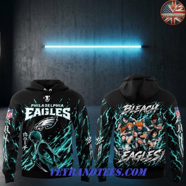 Philadelphia Eagles x Bleach Anime One Pride 2026 Hoodie